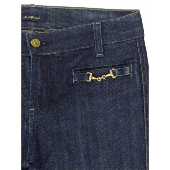 Vintage Y2K 7 For All Mankind Bootcut Low Rise Jeans 28 Streetwear Casual Denim - Picture 3 of 9